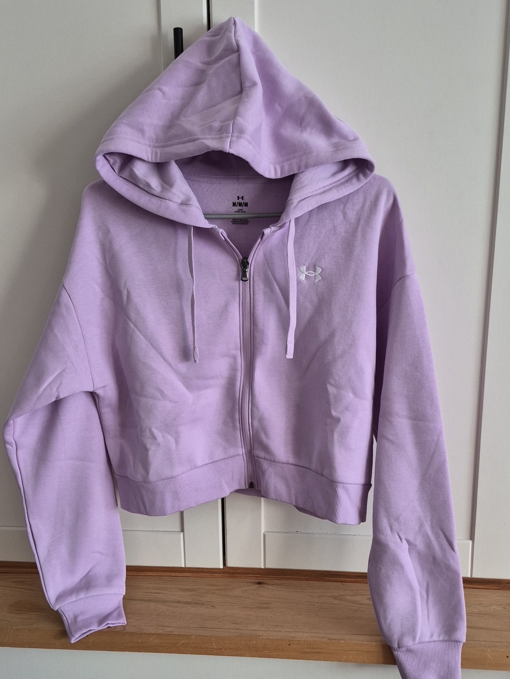 💙 NWOT Under Armour Light Purple Full-Zip Hoodie